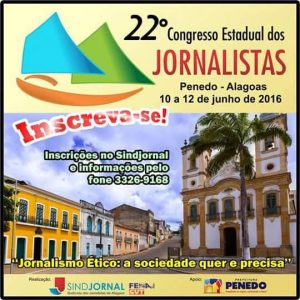 Congresso de Jornalistas em Penedo