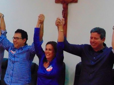 Visita recente do deputado federal em Penedo foi para dar apoio a Ivana e Carlos.