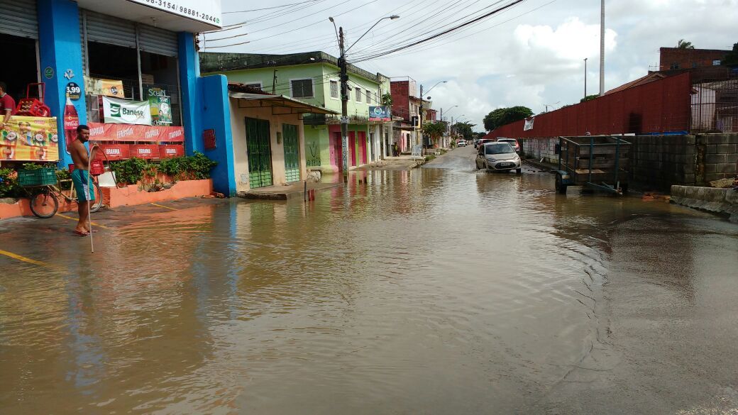 Alagoas: Nível das lagoas sobe e alaga ruas de Bebedouro e Barra ... - Boa Informação