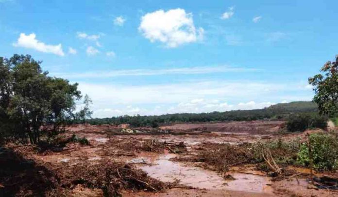 barragem rompida