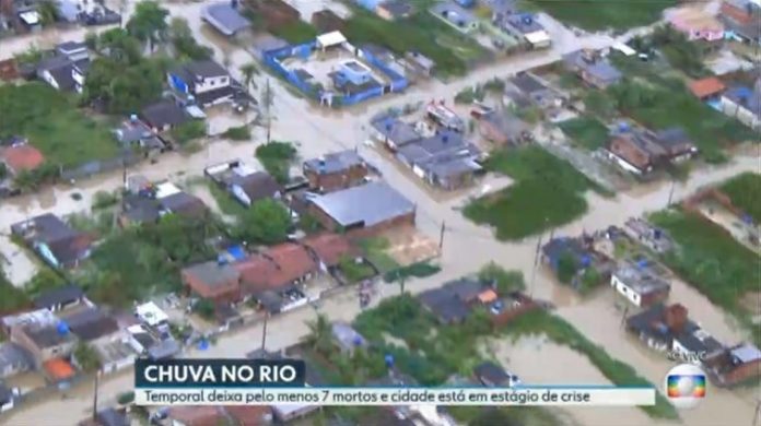 Chuvas no rio