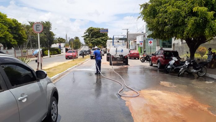lavagem de pista saae
