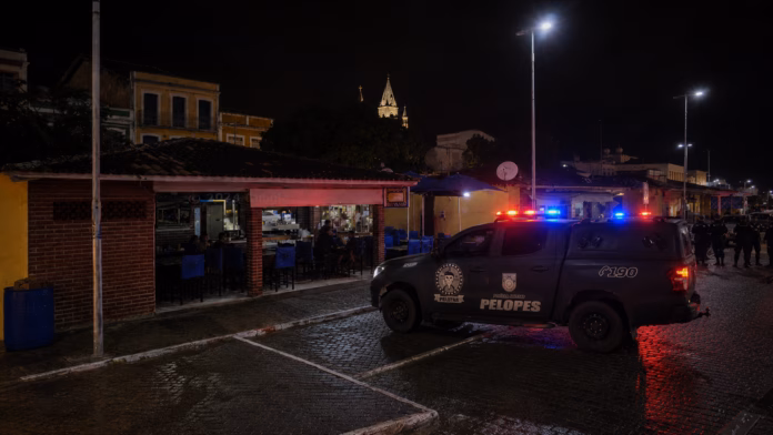 orla de penedo foto ia