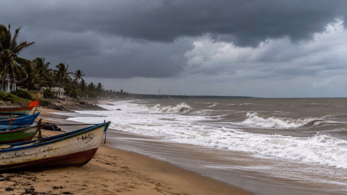 mar_agitado Ondas no litoral de Alagoas segundo alerta da Marinha do Brasil